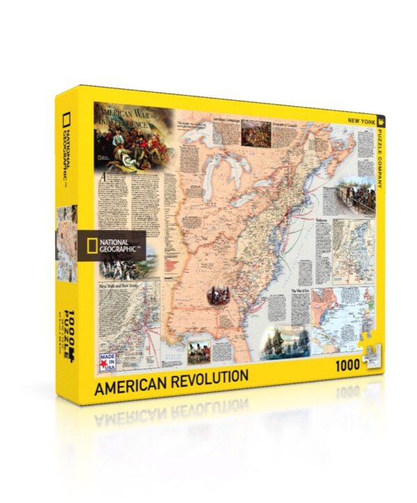 American Revolution map NYPC