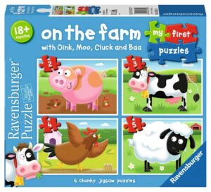 My First Puzzles: On the Farm