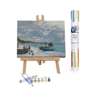 Paint By Number: The Beach at Sainte-Adresse