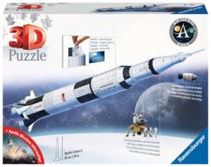 3D Puzzle: Apollo Saturn V Rocket