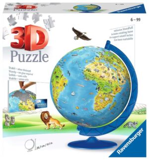 3D Puzzle: Children’s World Globe