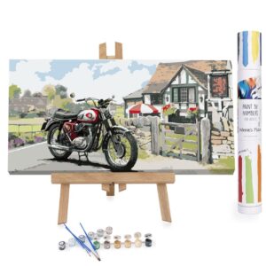 Paint By Number: Motorbike