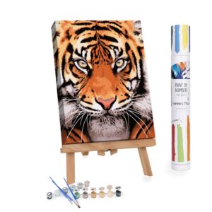 Paint By Number: Tiger Face