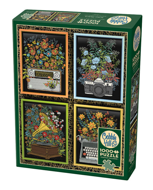 Floral Objects Puzzle 1000