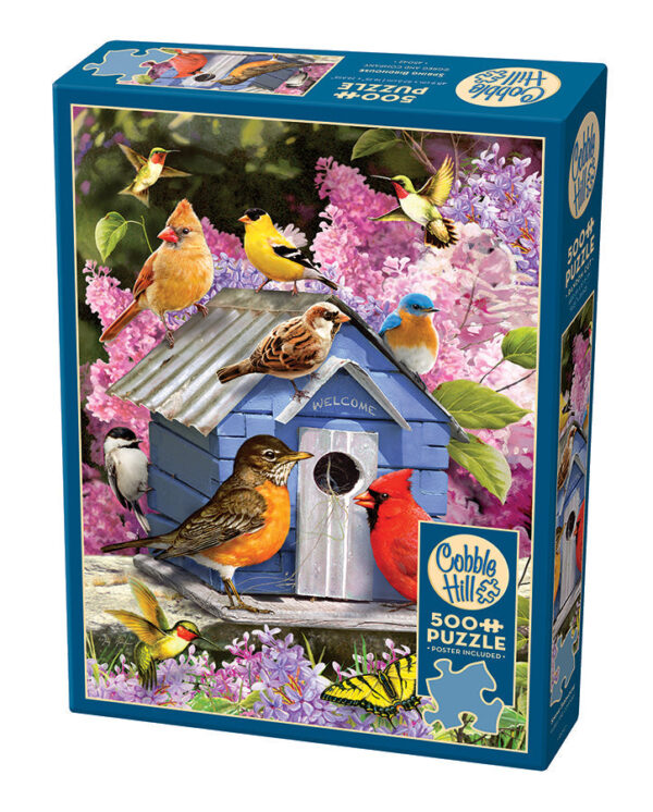 Spring Birdhouse Puzzle 500