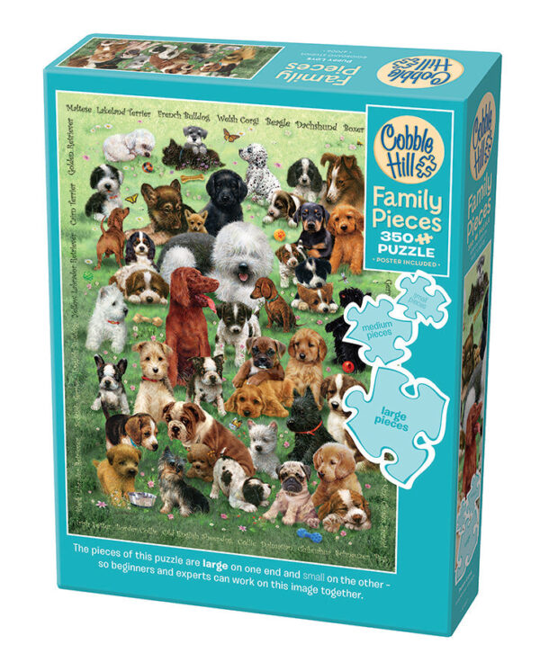 Puppy Love Family Puzzle 350