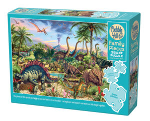 Prehistoric Party Family Puzzle 350