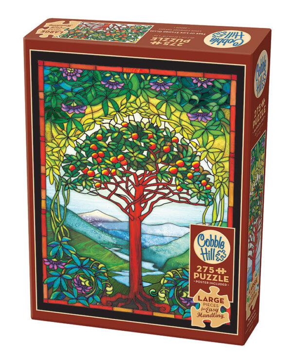 Tree of Life Stained Glass Easy-Handling Puzzle 275