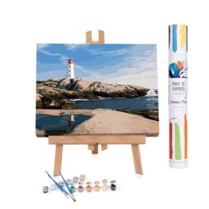 Paint By Number: Normandy Lighthouse