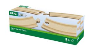 BRIO: Large Curved Tracks