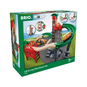 BRIO: Lift & Load Warehouse Set