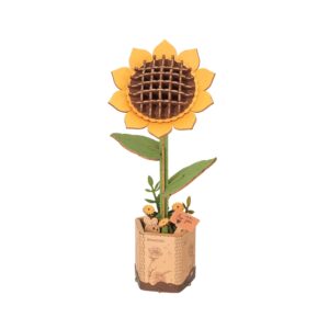 Wooden Bloom Craft – Sunflower