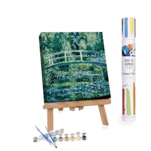 Paint By Number: Waterlillies and Japanese Bridge