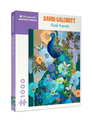 David Galchutt: Floral Peacock 1000-Piece Puzzle