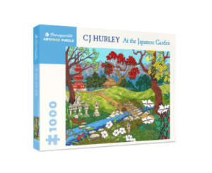 CJ Hurley: At the Japanese Garden 1000-Piece Puzzle