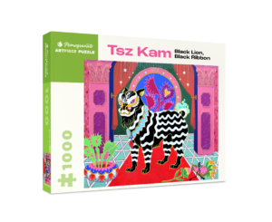 Tsz Kam: Black Lion, Black Ribbon 1000-Piece Puzzle