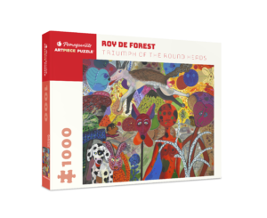 Roy De Forest: Triumph of the Round Heads 1000-Piece Puzzle