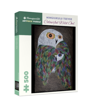 Ningiukulu Teevee: Colourful Wild Owl 500-Piece Puzzle