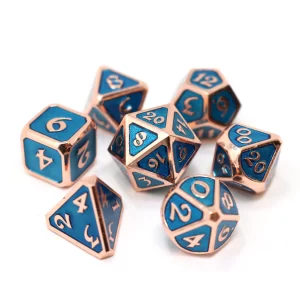 Mythica Copper Aquamarine set