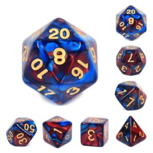 Blue Blood RPG Dice Set