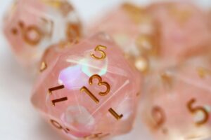 Nixie Nimbus RPG Dice Set