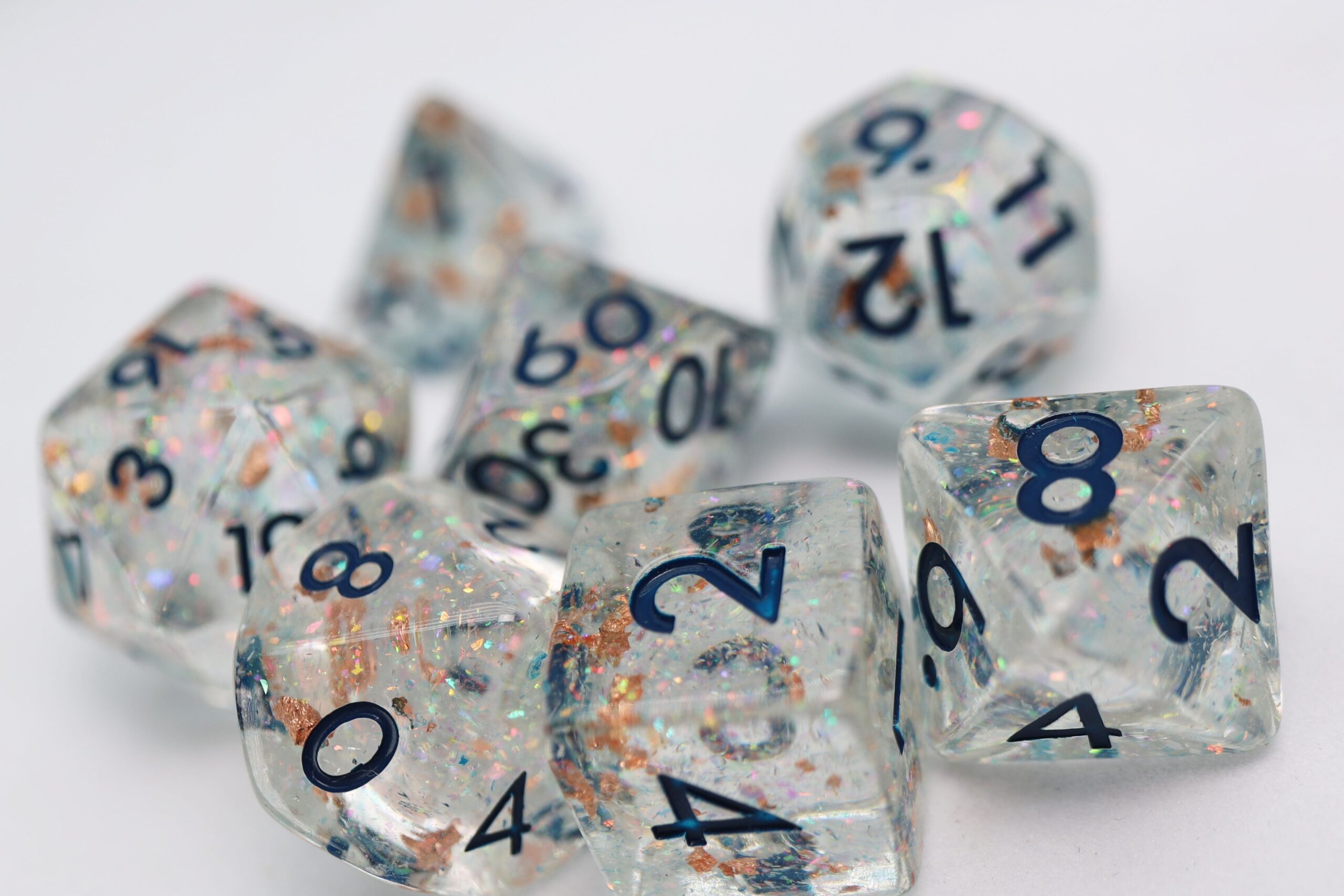 Frozen In Time RPG Dice Set