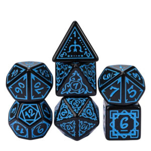Cryptic Knots: Ocean RPG Dice Set