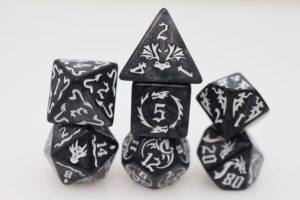 Drake’s Flight: Nightmare RPG Dice Set