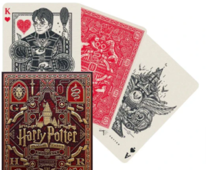 Harry Potter Playing Cards Red