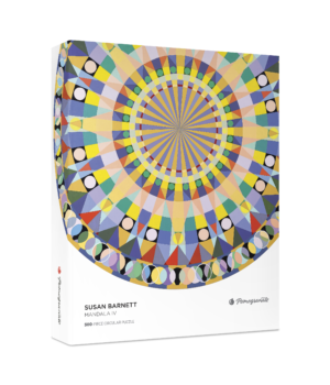 Susan Barnett: Mandala IV 500-Piece Circular Puzzle