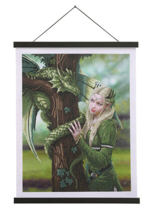 Crystal Art Scroll Kit: Kindred Spirits