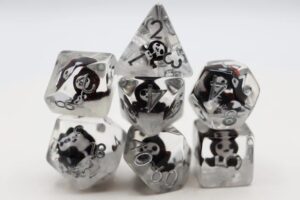 Grim Reaper RPG Dice Set