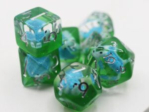 Splash Turtle RPG Dice Set