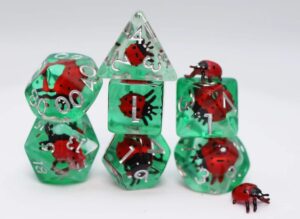 Lucky Ladybird RPG Dice Set