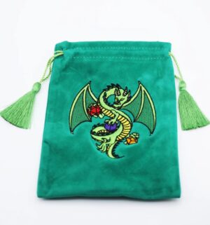Dice Bag – Green Dragon
