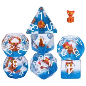 Honey the Cat RPG Dice Set