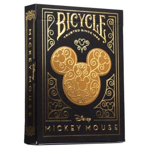 Bicycle: Mickey Black & Gold