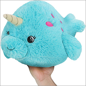 Mini Baby Narwhal Squishable