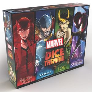 Marvel Dice Throne: Scarlet Witch/Thor/Loki/Spiderman (Miles Morales)