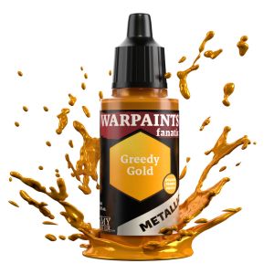 Warpaints Fanatic Metallic: Greedy Gold 18ml