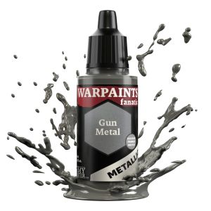 Warpaints Fanatic Metallic: Gun Metal 18ml