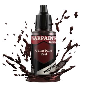 Warpaints Fanatic Metallic: Gemstone Red 18ml