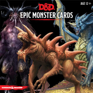 Epic Monster Cards Deck