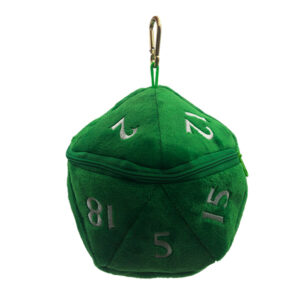 UP D20 Dice Bag – Green/White