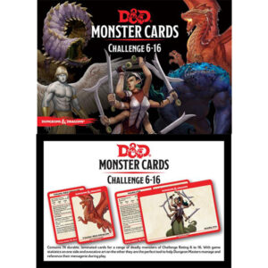 D&D: Monster Cards 6-16