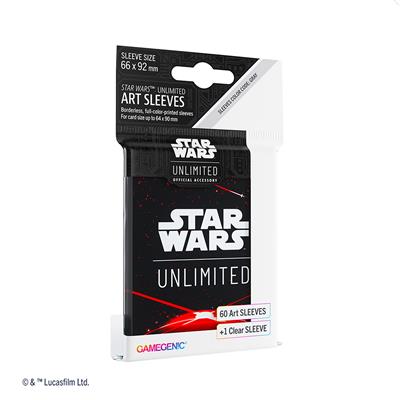 Star Wars Unlimited: Art Sleeves - Space Red