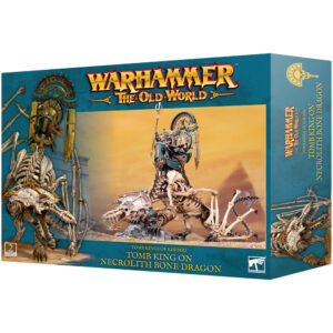 Warhammer The Old World: Tomb Kings of Khemri – Tomb King on Necrolith Bone Dragon