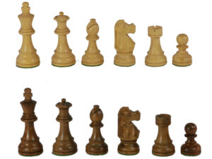 Chess Pieces – French Sheesham Weighted 3.75″