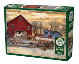 Winter on the Farm puzzle