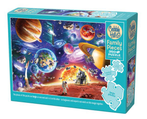 Space Travels 350pc family-style puzzle